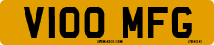 License plate of the United Kingdom, 1983 year system