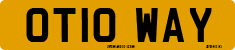 License plate of the United Kingdom, 2001 year system