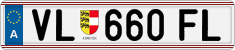 License plate of Austria, Regular plates