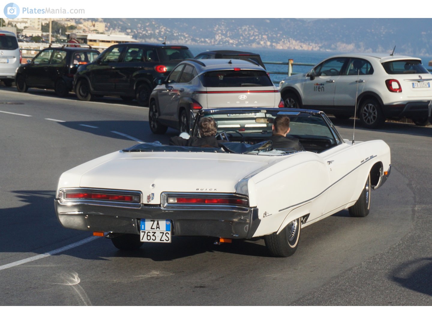 ZA 763 ZS, Buick LeSabre 3rd gen 1968 Custom Convertible (45467; B-body), 3rd facelift, 1967–1968