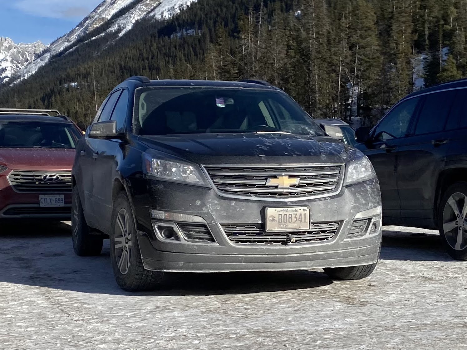 B08341, Chevrolet Traverse 1st gen (GMT960), facelift, 2012–2017