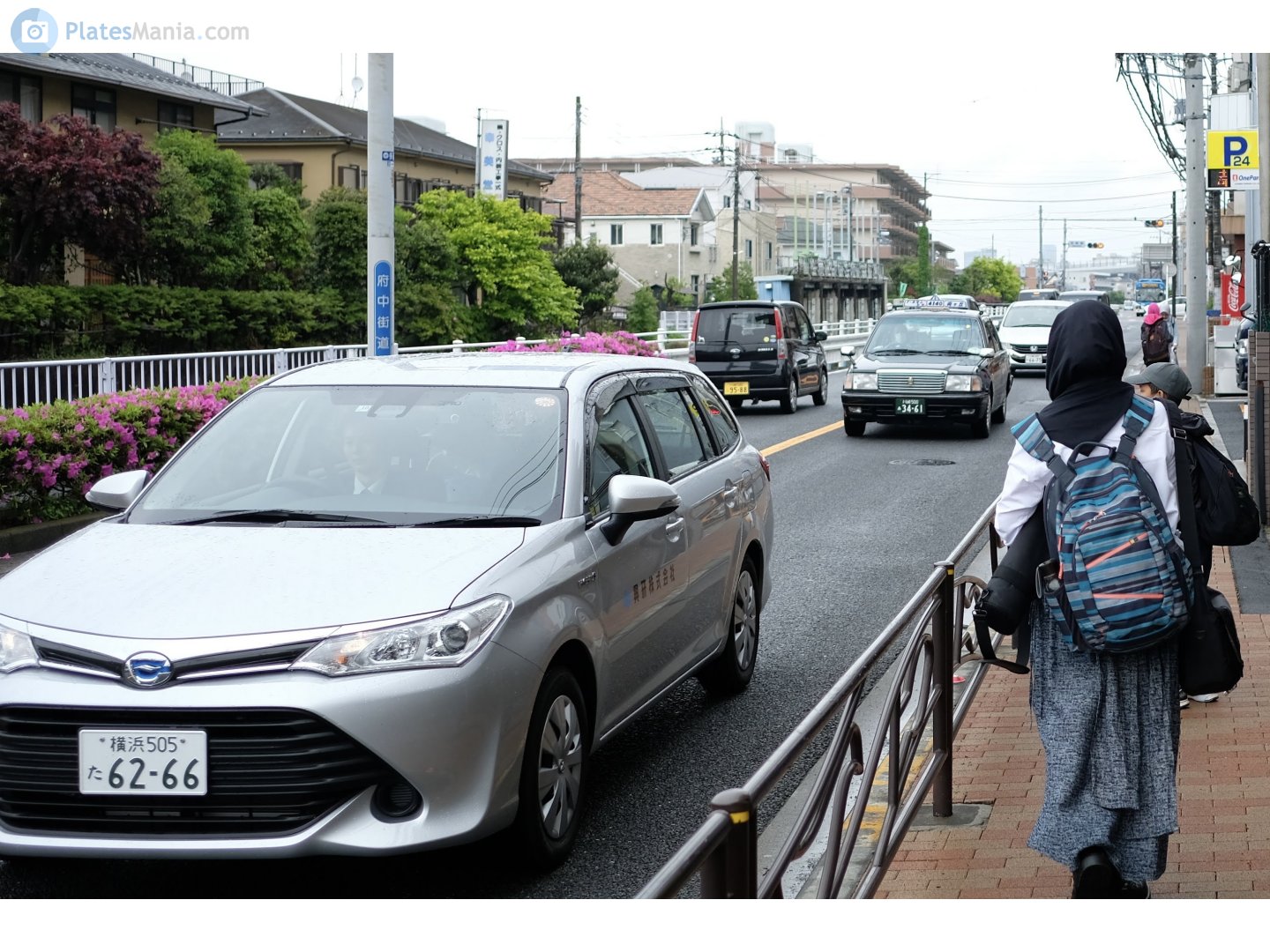 横浜 505 た 6266, Toyota Corolla Fielder 3rd gen (E160), facelift, 2015–