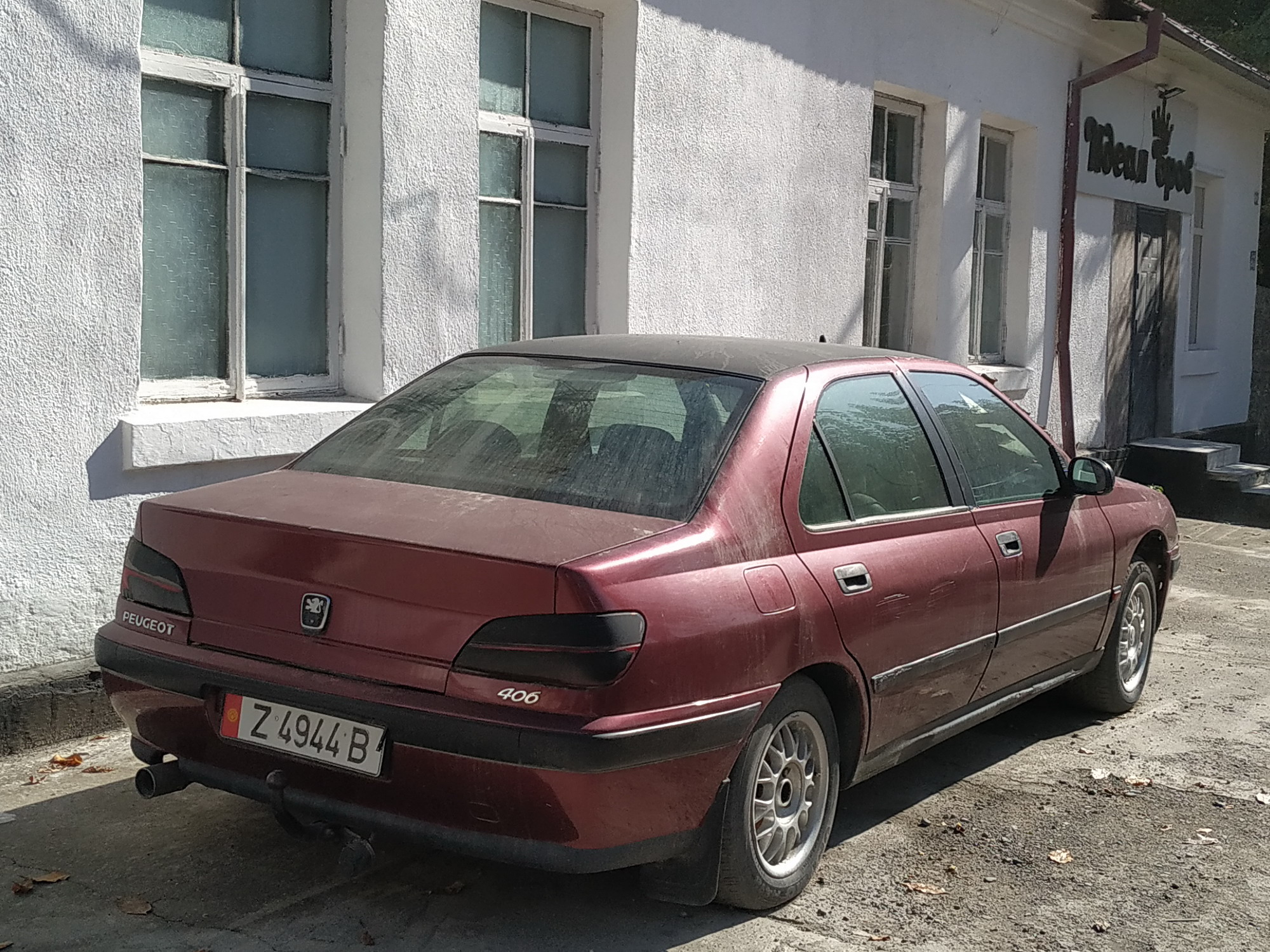 Z 4944 B, Peugeot 406 1st gen Sedan (D83/D93), facelift, 1999–2004