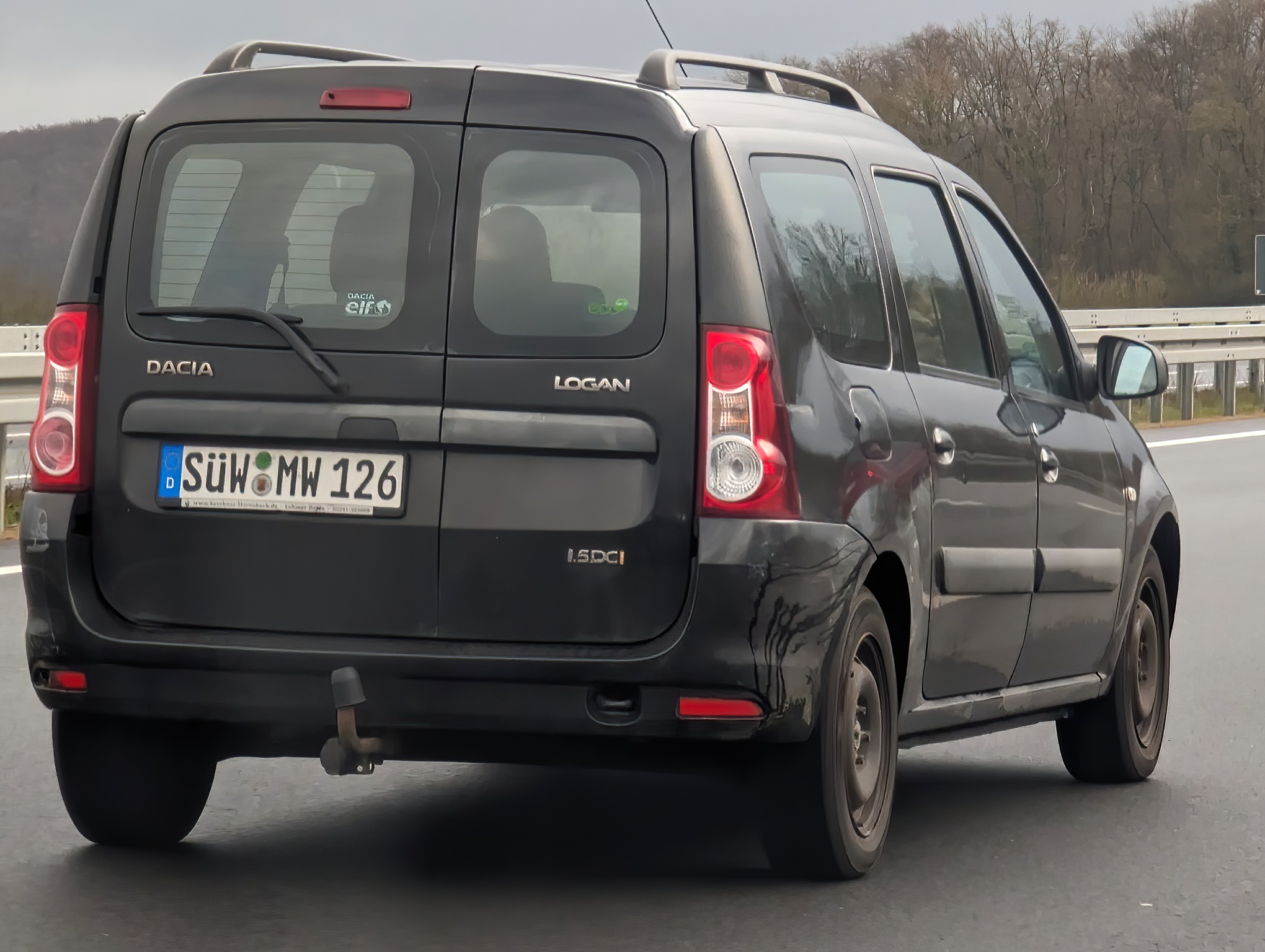 SÜW MW 126, Dacia Logan 1st gen MCV (F90), facelift, 2008–2012