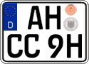 German license plate, Plates for oldtimers (type 