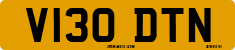 License plate of the United Kingdom, 1983 year system