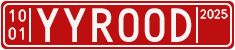 License plate of Sweden, Transit plates