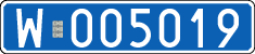 License plates of Poland, Diplomatic