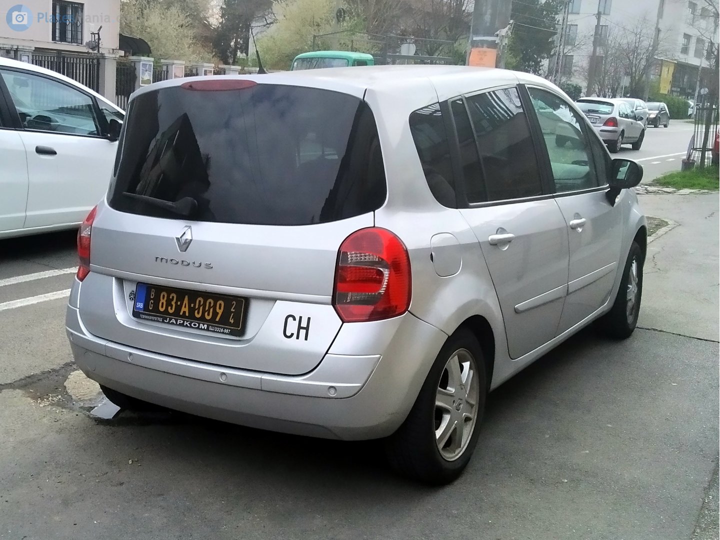 BG 83-A-009, Renault Modus 1st gen (J77), facelift, 2008–2012