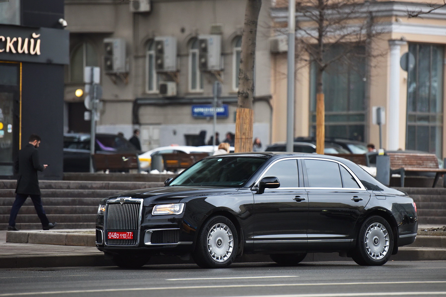 048 D 110 77, Aurus Senat S600 Sedan, 2018–2024