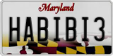 Maryland, Vanity Plates