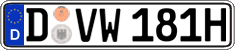 German license plate, Plates for oldtimers (type 