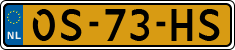 License plate of the Netherlands, Semi-trailers