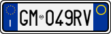 License plate of Italy, Cars (1994 year series)