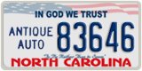 North Carolina, Antique Auto (12345)