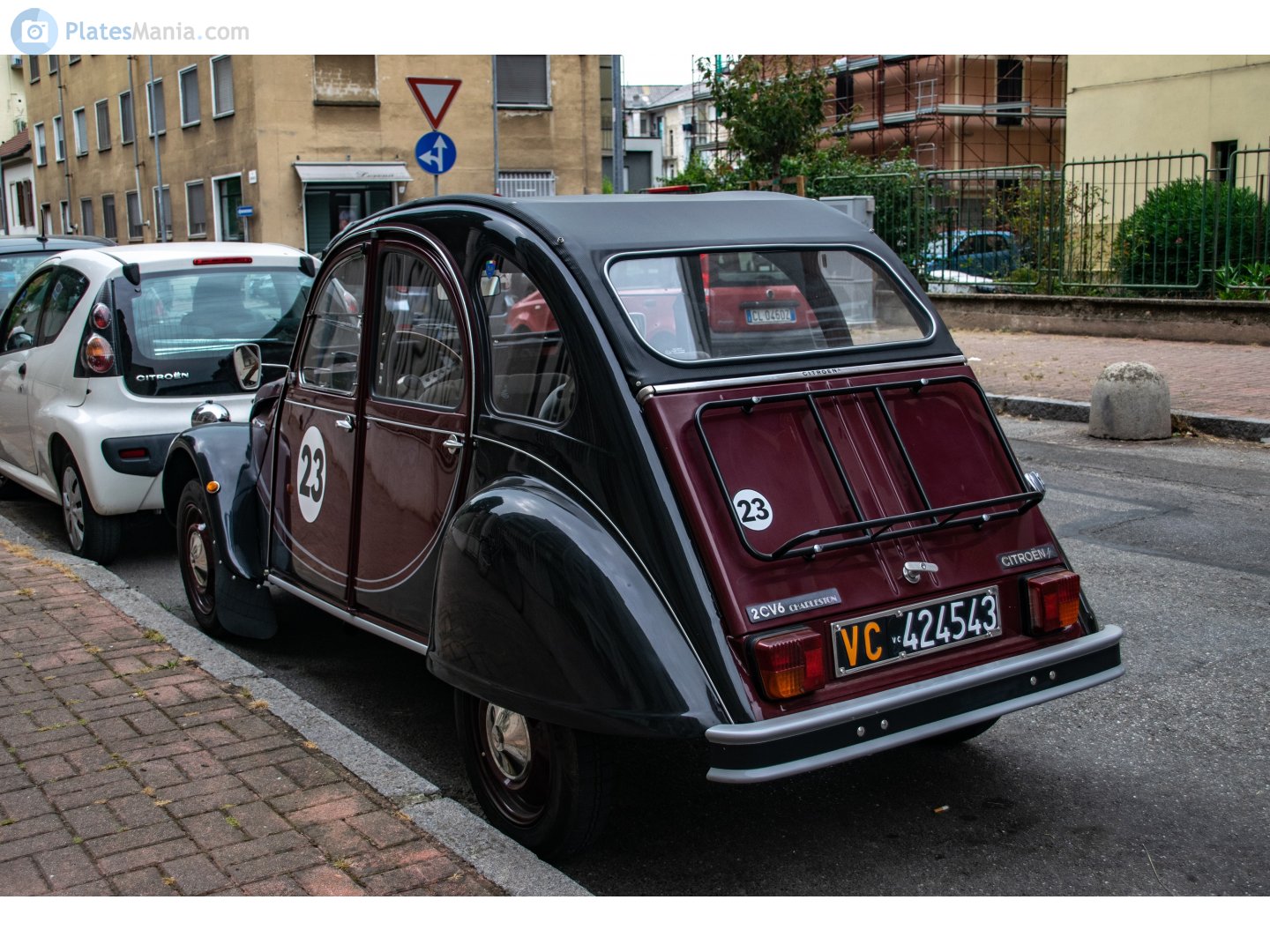 VC 424543, Citroёn 2CV 1st gen Sedan, 1949–1990
