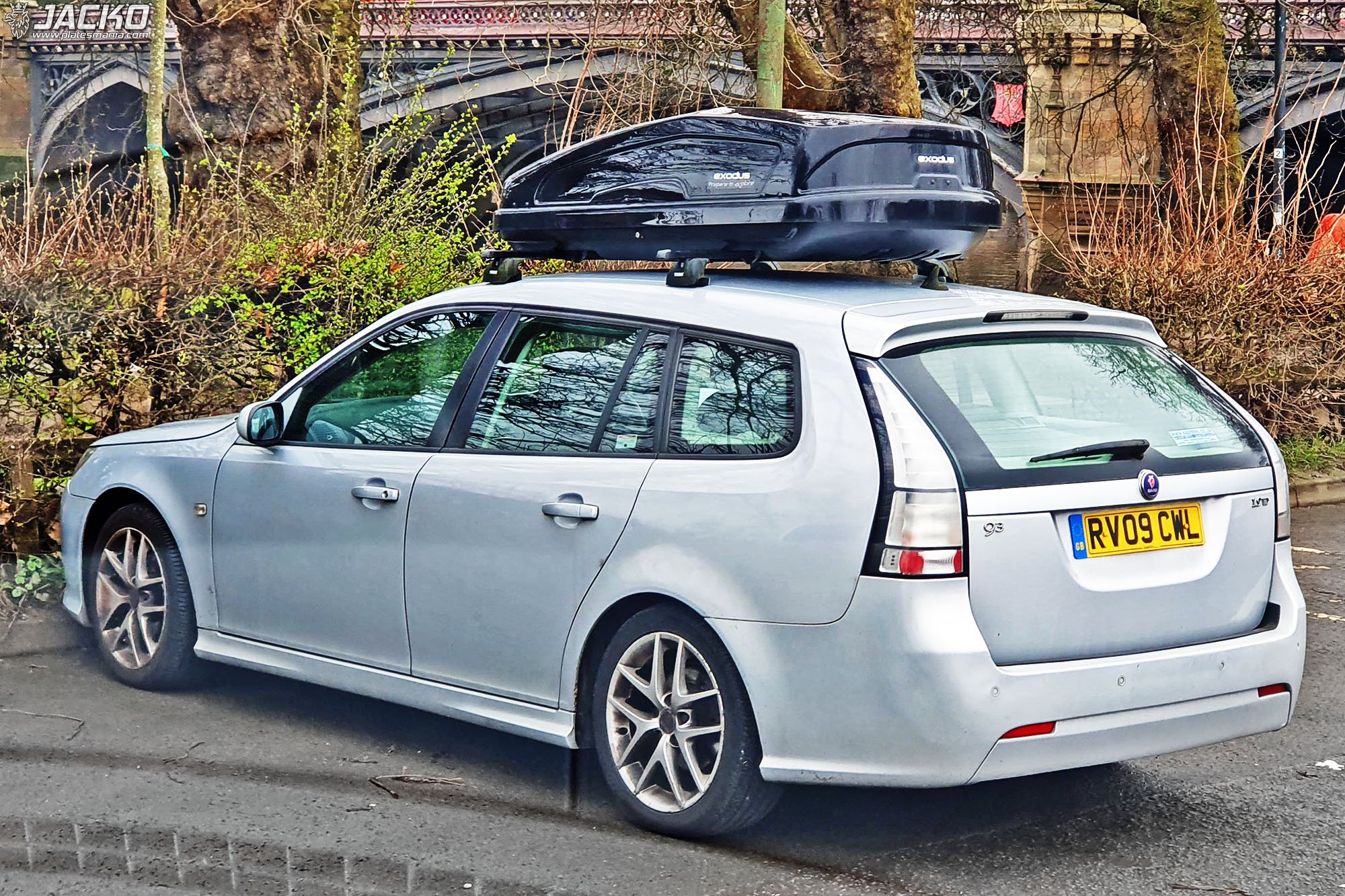 RV09CWL, SAAB 9-3 2nd gen SportCombi Wagon (YS3F), facelift, 2007–2012