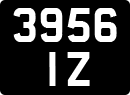 License plate of the United Kingdom, 1932 year system