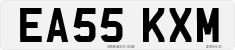 License plate of the United Kingdom, 2001 year system