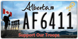 Alberta, Support our Troops (AB1234)