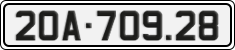 License plate of Vietnam, Cars