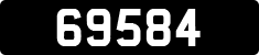 License plate of Guernsey, Regular plates