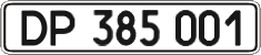 License plate Ukraine, Diplomatic