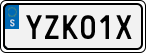 License plate of Sweden, Regular plates