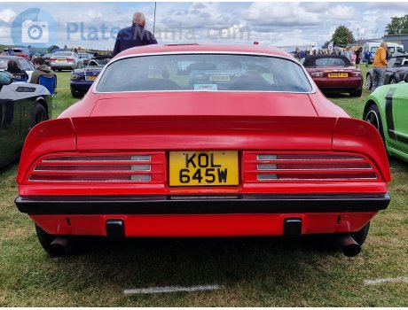 KOL 645W, Pontiac Firebird