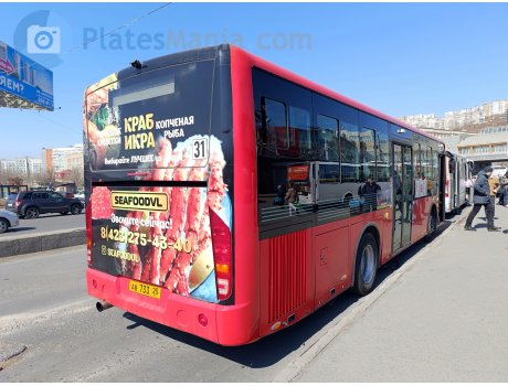 ав 733 25, ZhongTong LCK6105