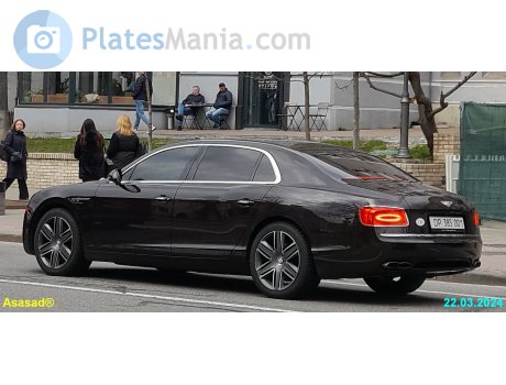 DP 385 001, Bentley Flying Spur