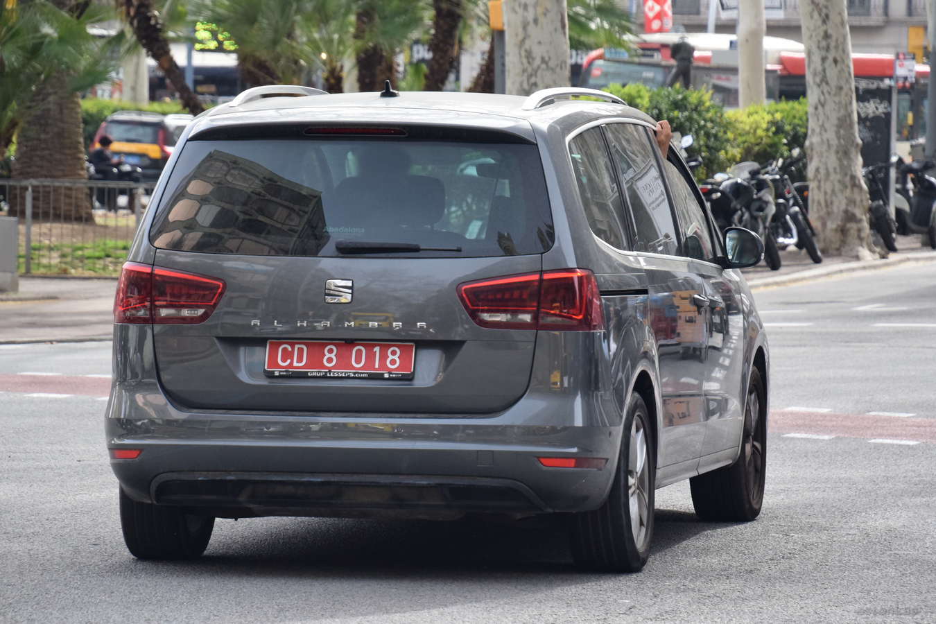 CD 8 018, SEAT Alhambra 2nd gen (7N), 2010–2020