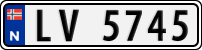 License plate of Norway, Trailers, motorcycles, special vehicles