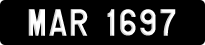 License plate of Malaysia, A(BC) 1(234)