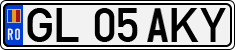 License plate of Romania, Regular plates