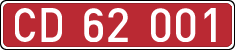 License plates of Spain, Diplomatic