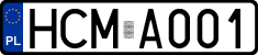 License plates of Poland, Authorities
