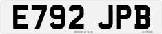 License plate of the United Kingdom, 1983 year system