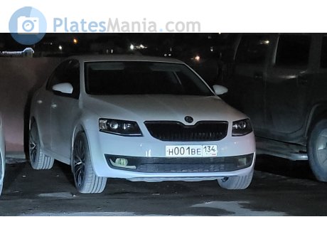 н001ве134, Skoda Octavia