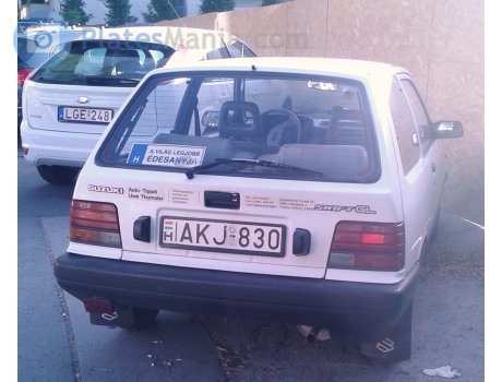 AKJ-830, Suzuki Swift