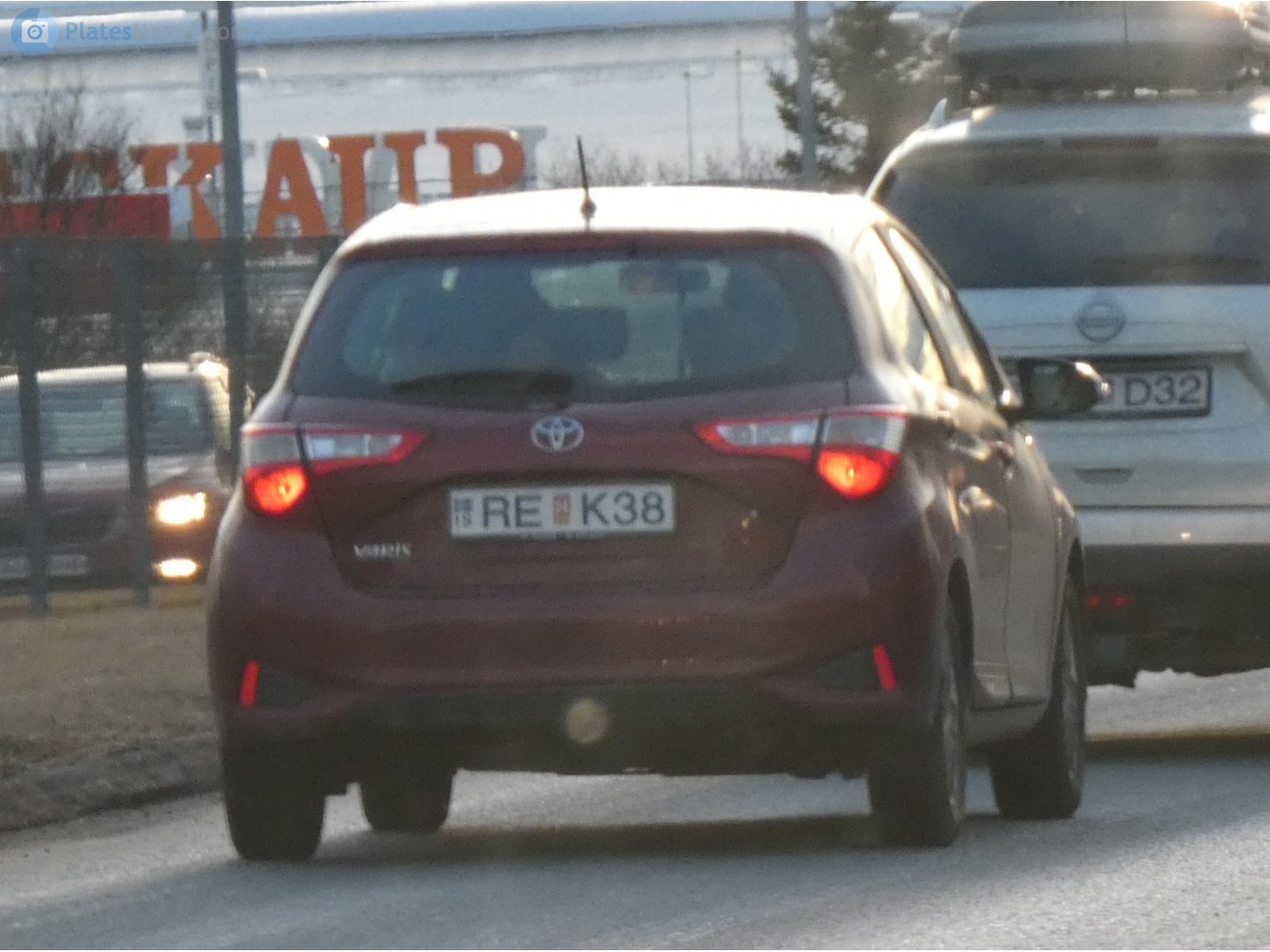 RE K38, Toyota Yaris 3rd gen 5-door Hatch (XP130), 2nd facelift, 2017–2020