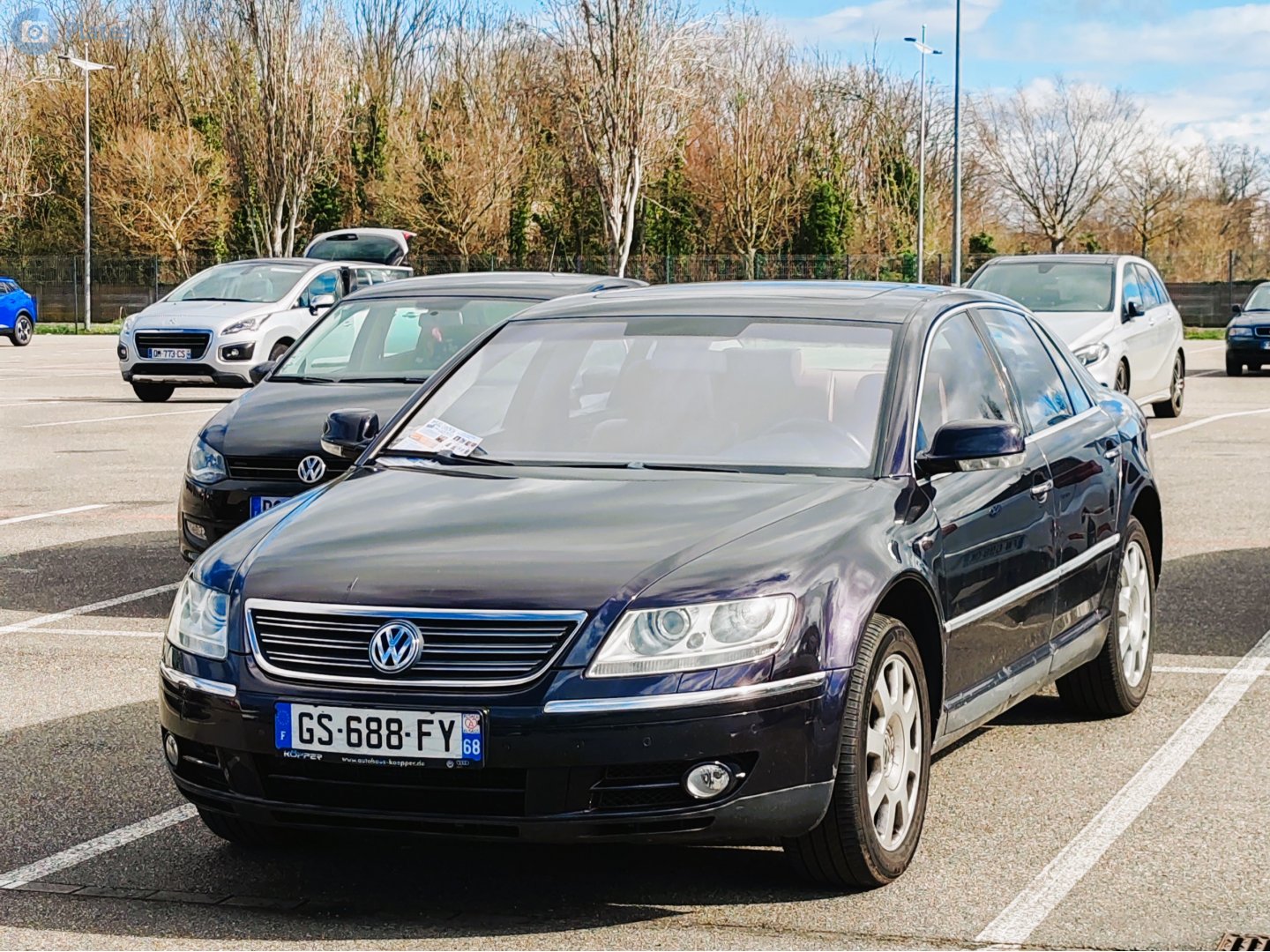 GS-688-FY, Volkswagen Phaeton 1st gen (3D), 2002–2010