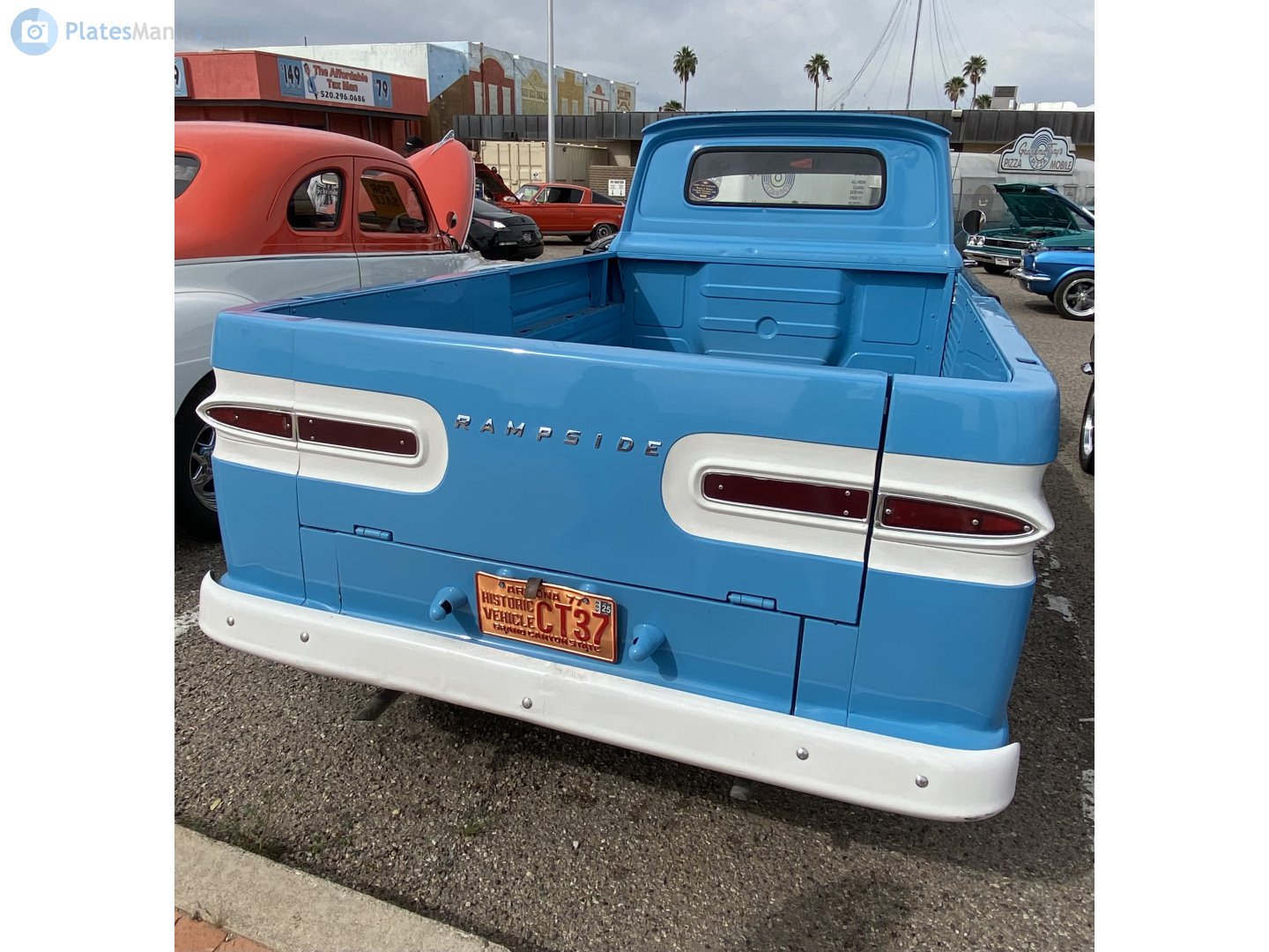 CT37, Chevrolet Corvair 1st gen (95) Pick-Up (R12; Z-body), 1961–1964