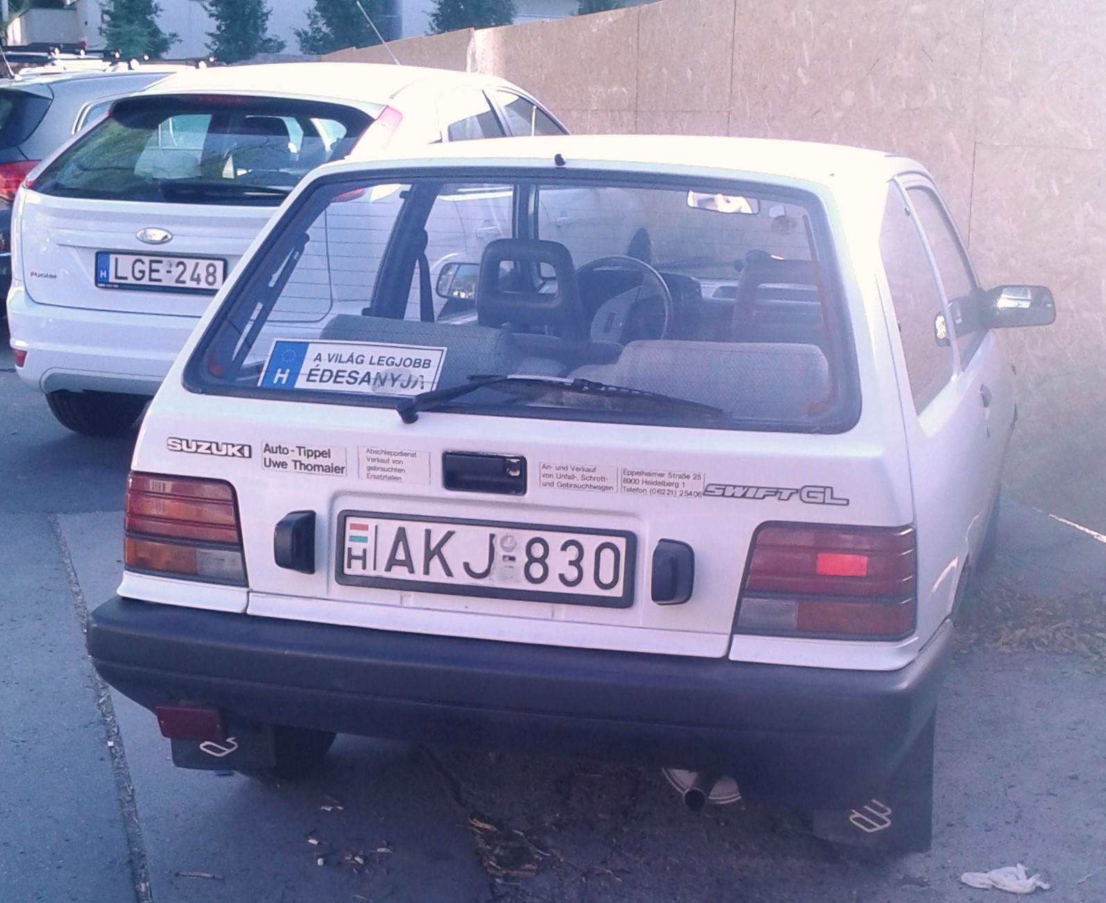 AKJ-830, Suzuki Swift 1st gen 3-door Hatch (SA), 1983–1989