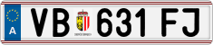 License plate of Austria, Regular plates