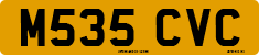 License plate of the United Kingdom, 1983 year system