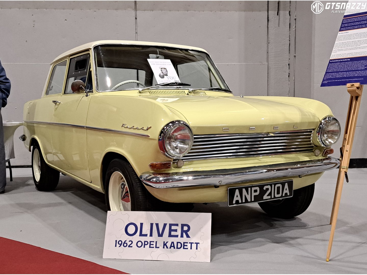 ANP210A, Opel Kadett 1st gen (L) Sedan (A), 1962–1965