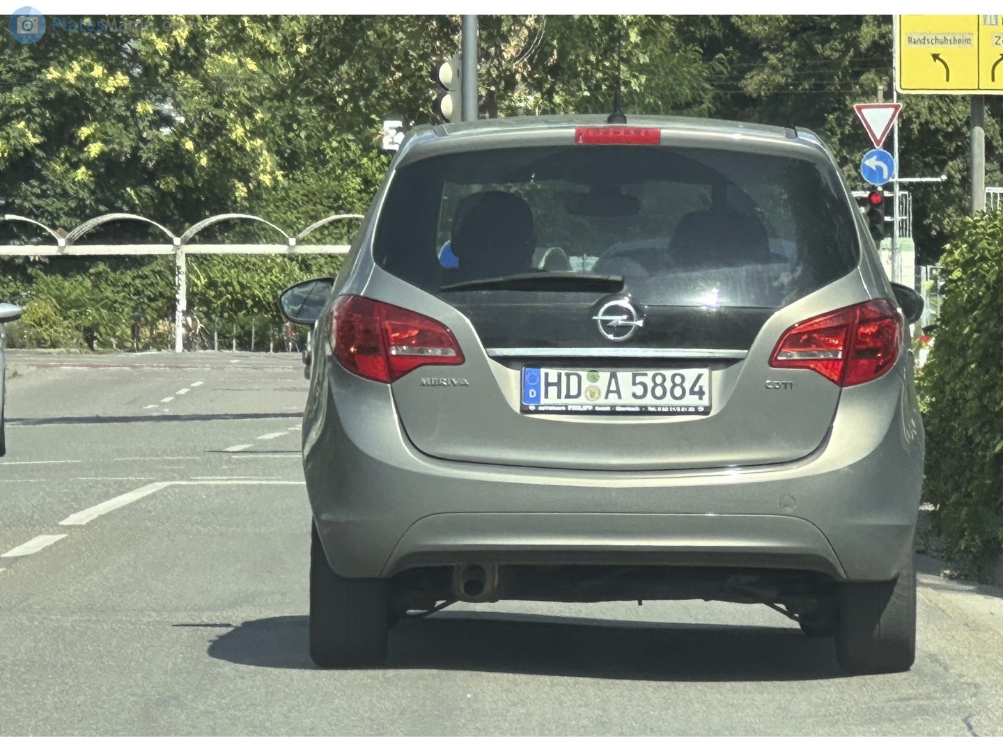 HD A 5884, Opel Meriva 2nd gen (B; S10), 2010–2017