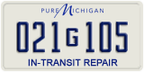 Michigan, IN-TRANSIT REPAIR (123g456)