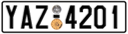 License plate of Greece, Cars